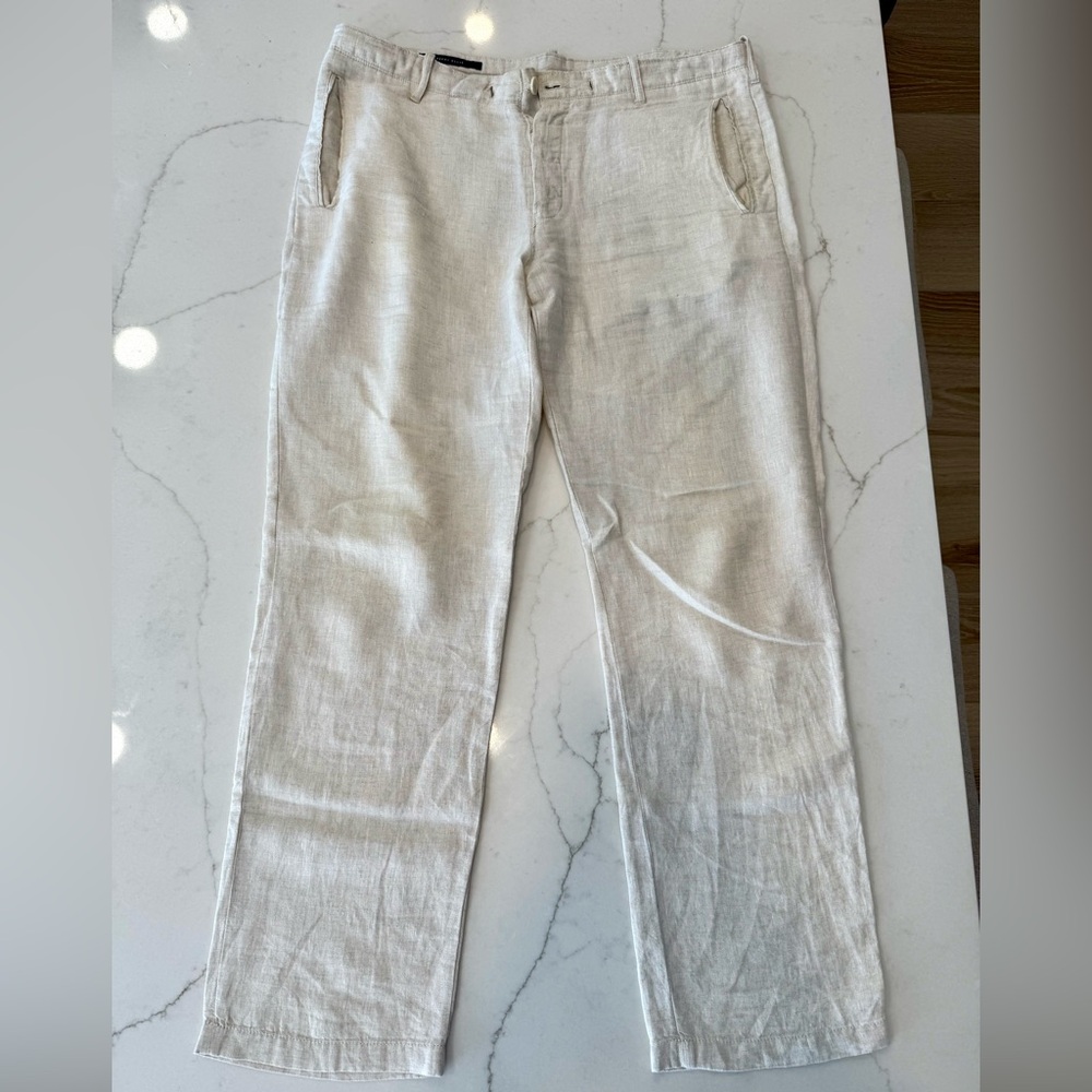 Perry Ellis Linen Pants 33x32